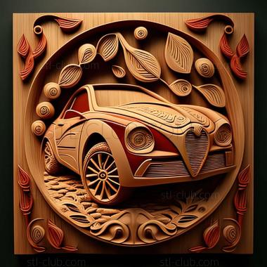 3D model Alfa Romeo Giulietta (STL)